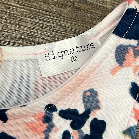 NWT Pink Lily “At First Glance” Floral Printed Dress Size Large - Picture 5 of 12